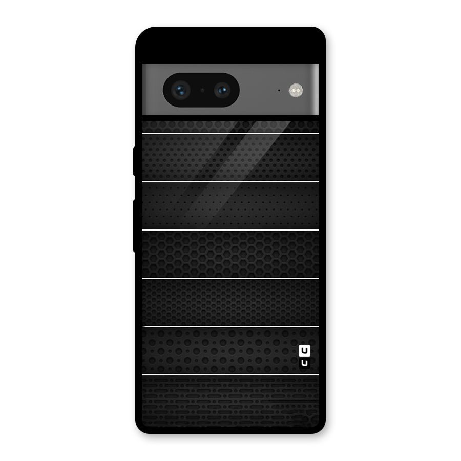 Concrete Stripes Glass Back Case for Google Pixel 7