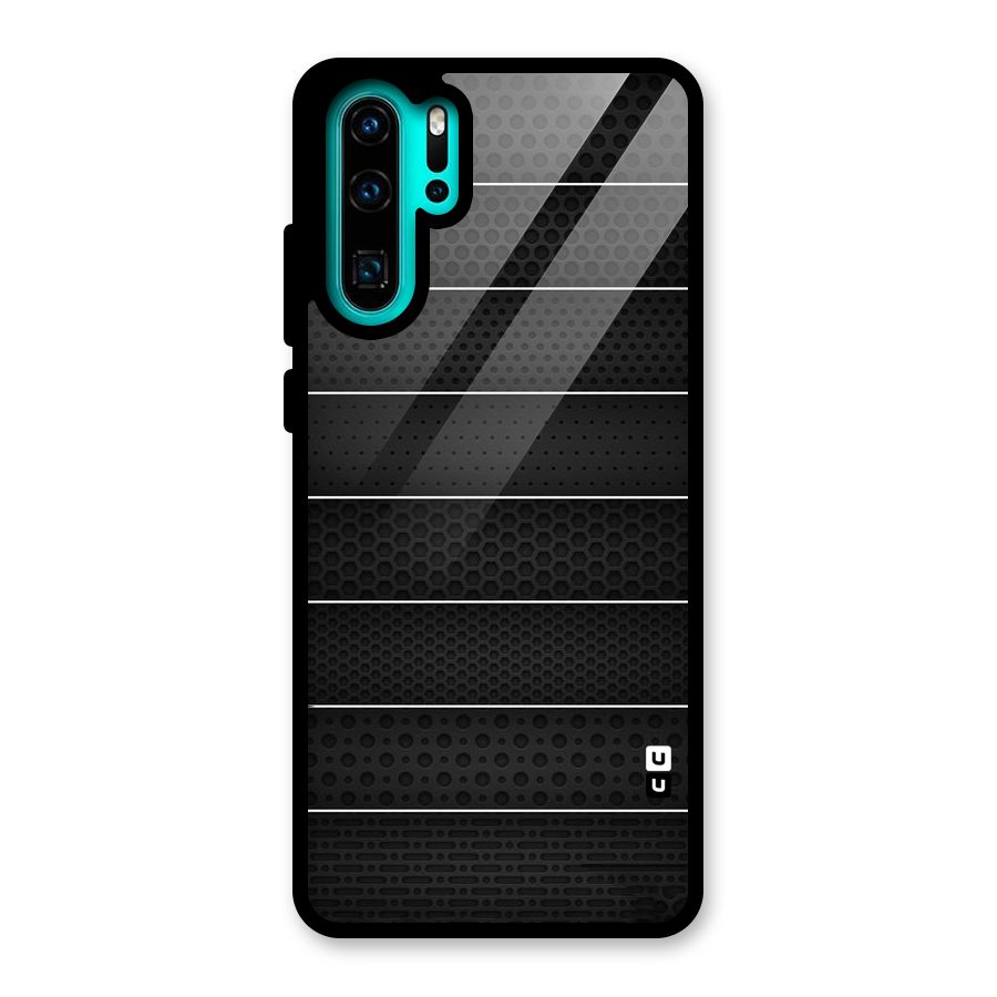 Concrete Stripes Glass Back Case for Huawei P30 Pro
