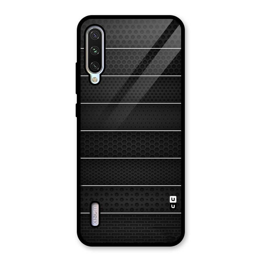 Concrete Stripes Glass Back Case for Mi A3