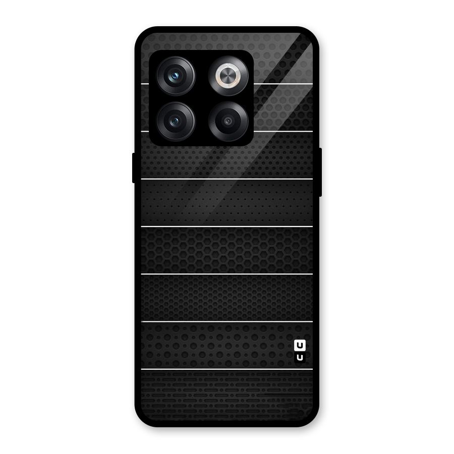 Concrete Stripes Glass Back Case for OnePlus 10T