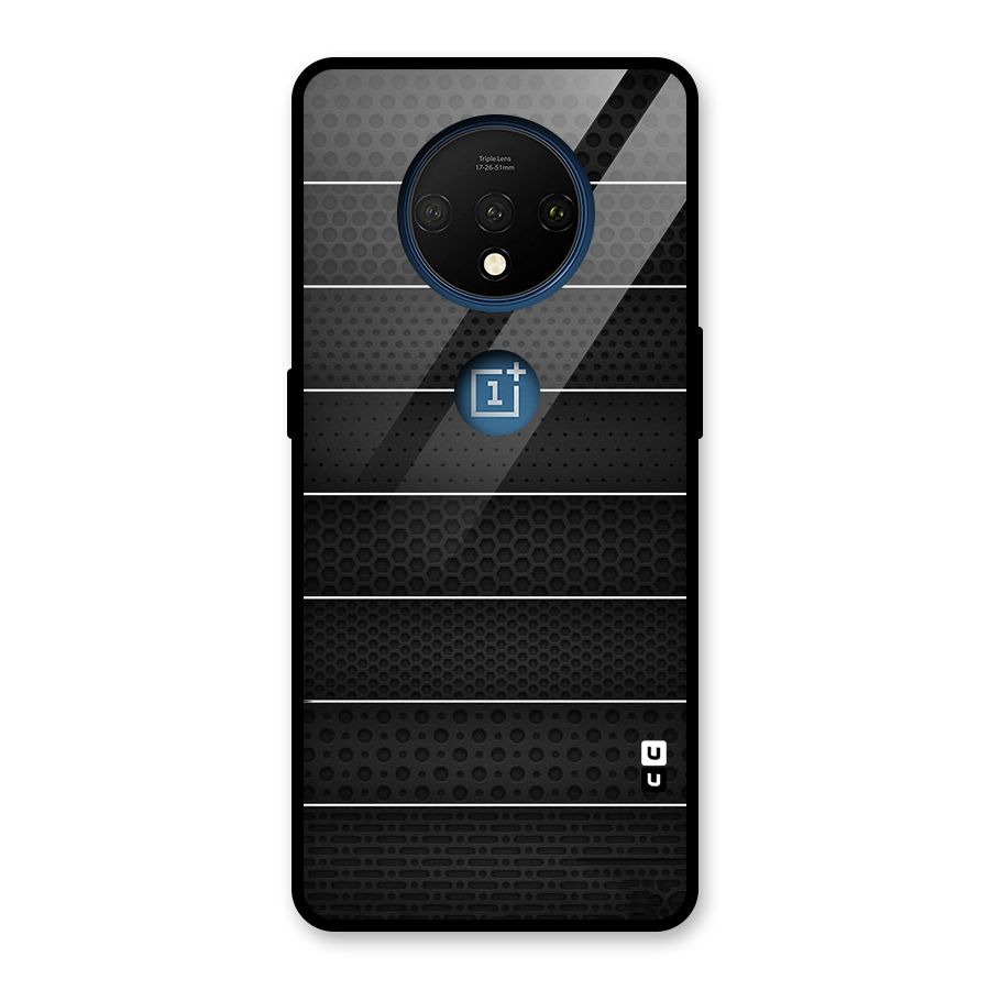 Concrete Stripes Glass Back Case for OnePlus 7T