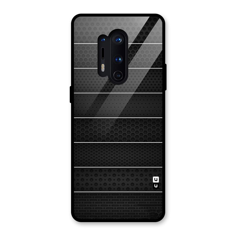 Concrete Stripes Glass Back Case for OnePlus 8 Pro