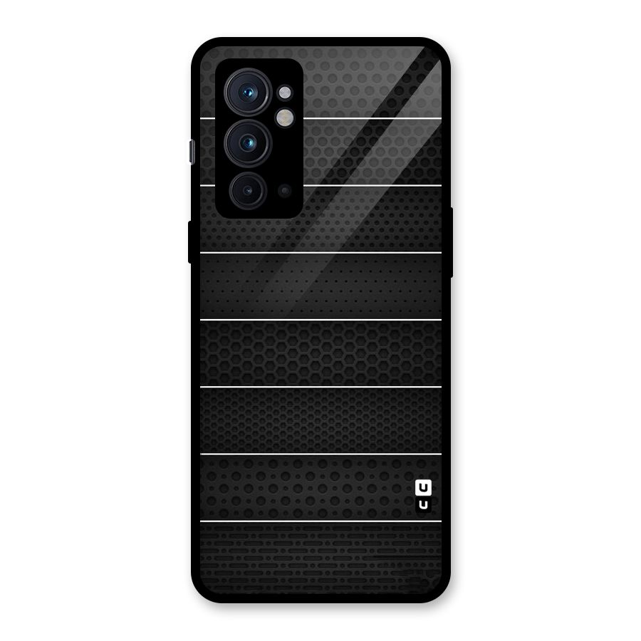 Concrete Stripes Glass Back Case for OnePlus 9RT 5G