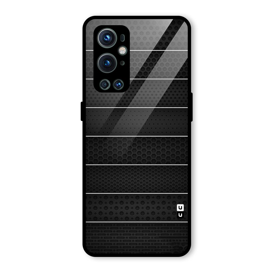 Concrete Stripes Glass Back Case for OnePlus 9 Pro