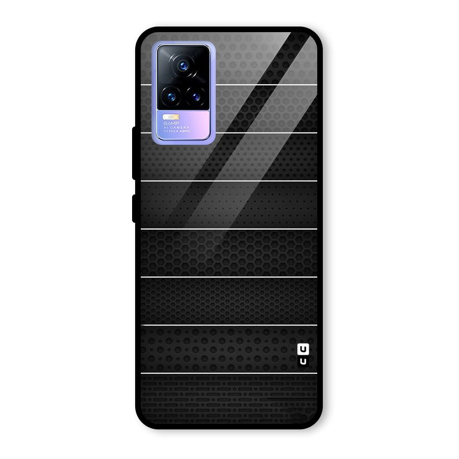 Concrete Stripes Glass Back Case for Vivo Y73
