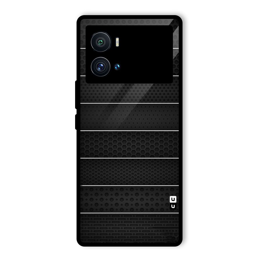 Concrete Stripes Glass Back Case for Vivo iQOO 9 Pro