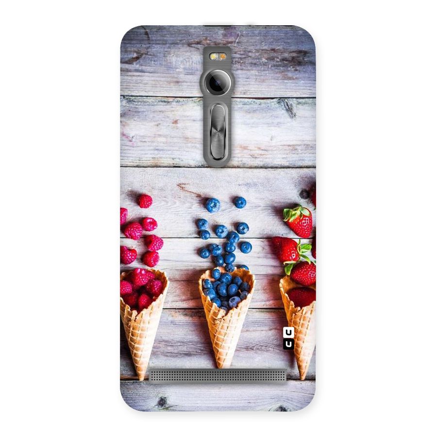 Cone Fruits Design Back Case for Asus Zenfone 2