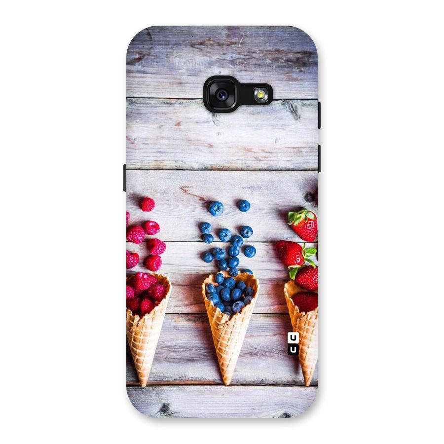 Cone Fruits Design Back Case for Galaxy A3 (2017)