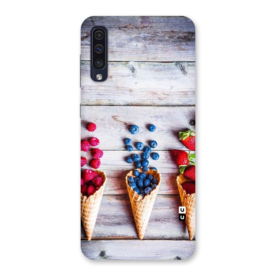 Cone Fruits Design Back Case for Galaxy A50s