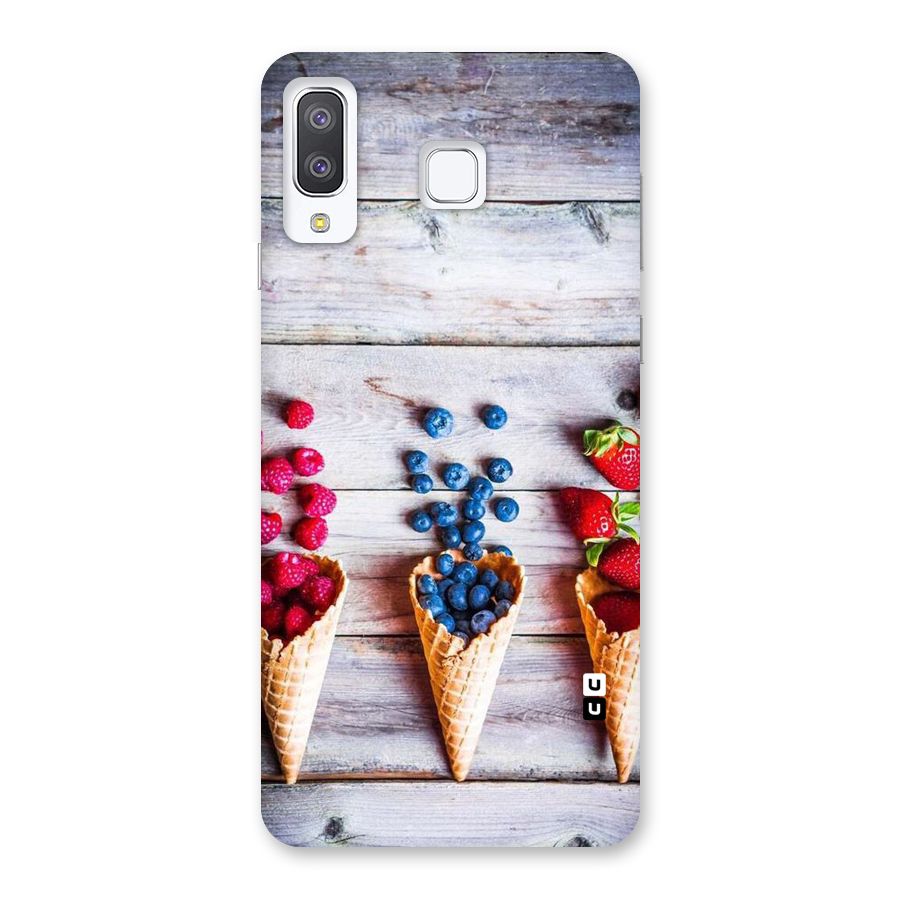 Cone Fruits Design Back Case for Galaxy A8 Star