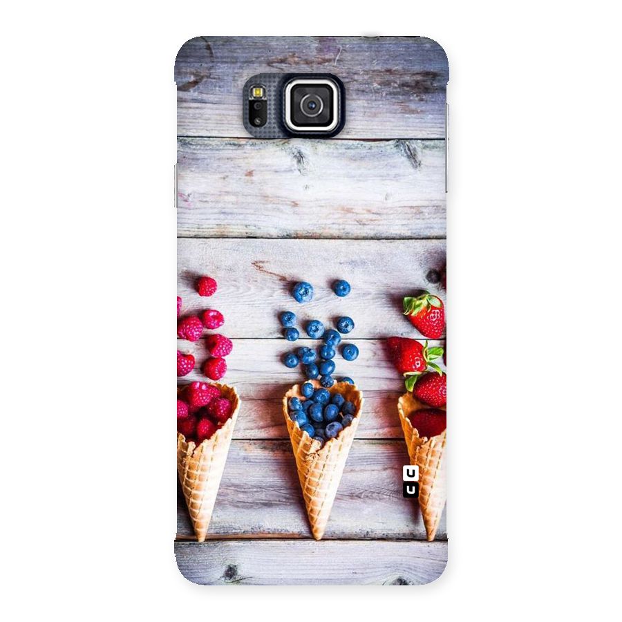 Cone Fruits Design Back Case for Galaxy Alpha