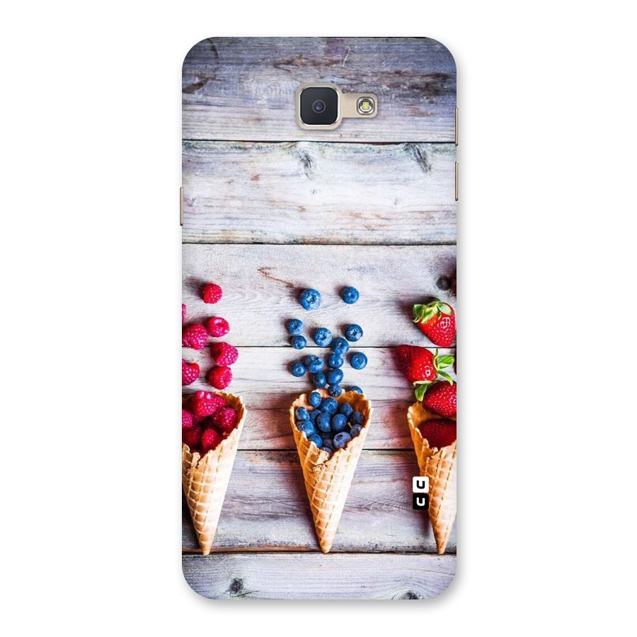 Cone Fruits Design Back Case for Galaxy J5 Prime