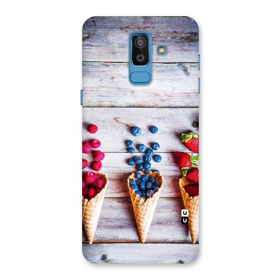 Cone Fruits Design Back Case for Galaxy J8