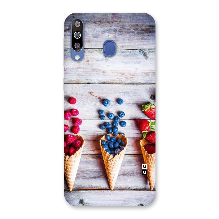Cone Fruits Design Back Case for Galaxy M30