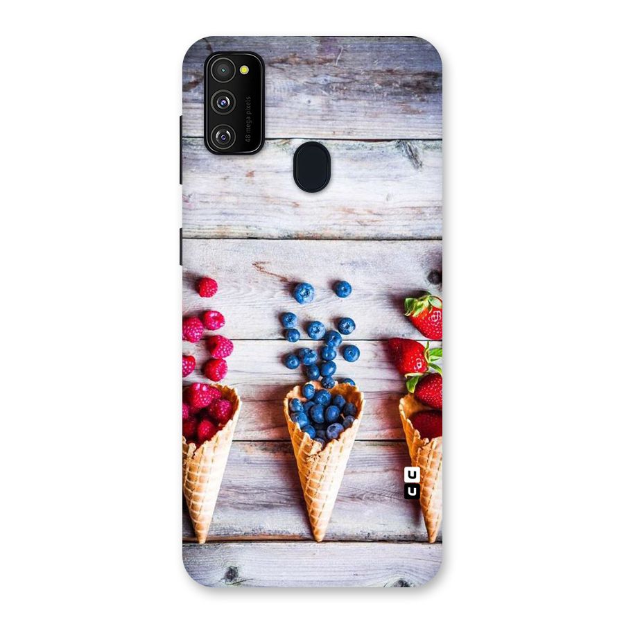 Cone Fruits Design Back Case for Galaxy M30s