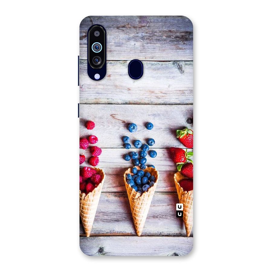 Cone Fruits Design Back Case for Galaxy M40