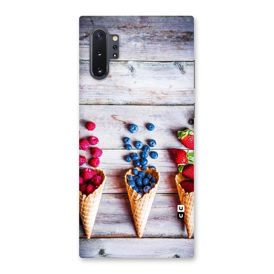 Cone Fruits Design Back Case for Galaxy Note 10 Plus