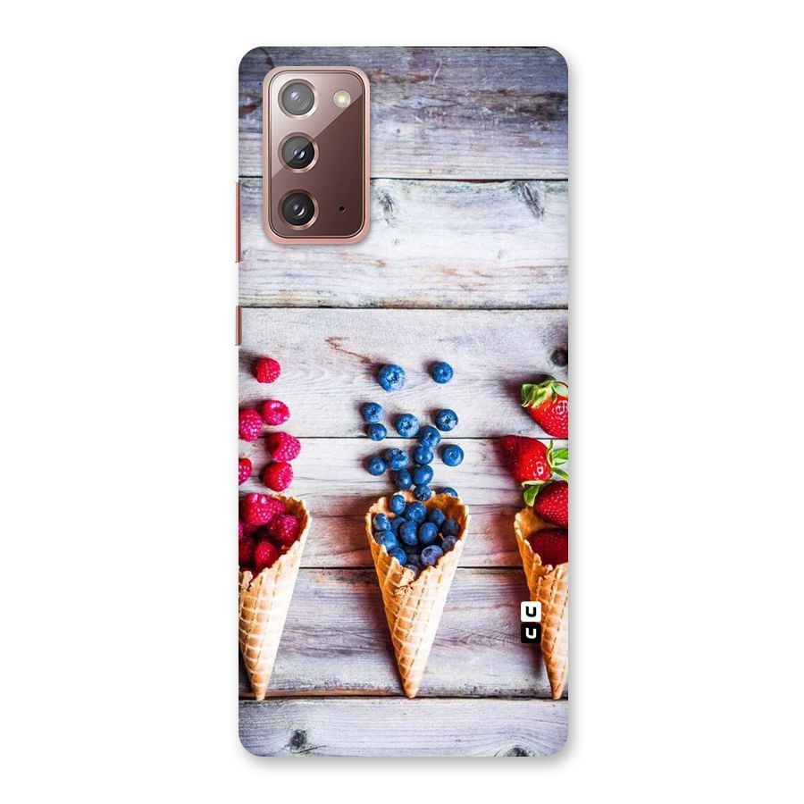 Cone Fruits Design Back Case for Galaxy Note 20