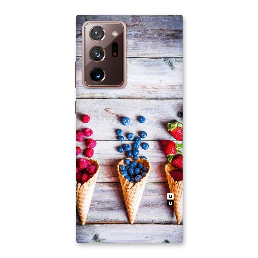 Cone Fruits Design Back Case for Galaxy Note 20 Ultra