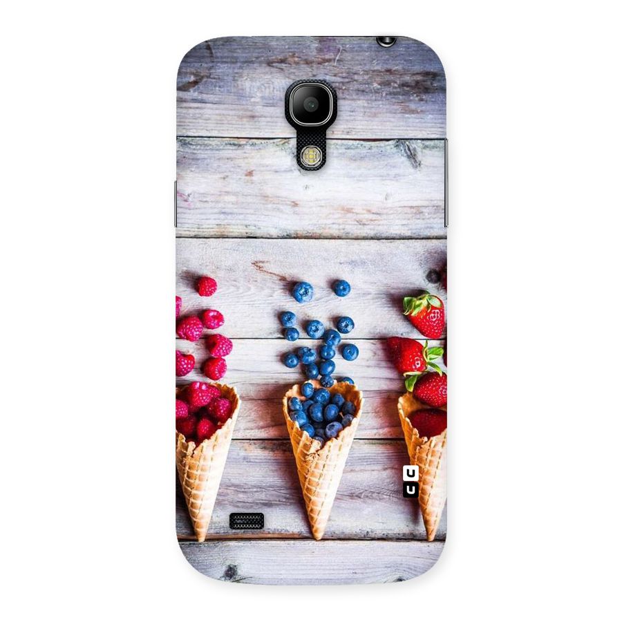 Cone Fruits Design Back Case for Galaxy S4 Mini