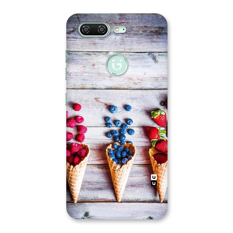 Cone Fruits Design Back Case for Gionee S10