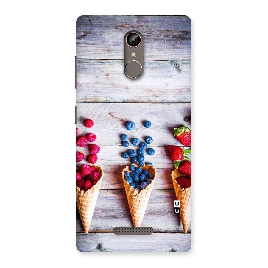 Cone Fruits Design Back Case for Gionee S6s