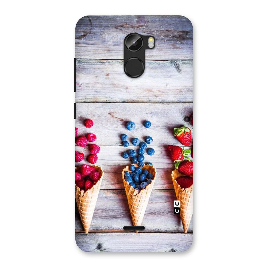 Cone Fruits Design Back Case for Gionee X1