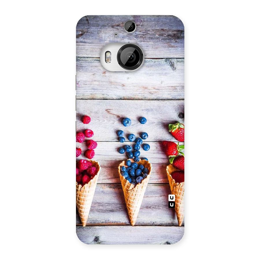 Cone Fruits Design Back Case for HTC One M9 Plus