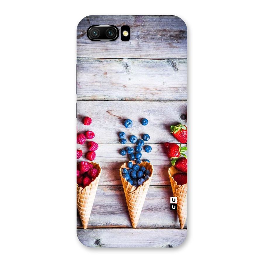 Cone Fruits Design Back Case for Honor 10