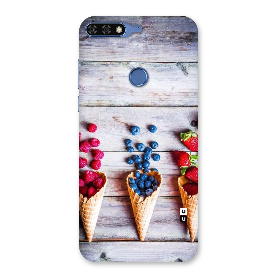 Cone Fruits Design Back Case for Honor 7C
