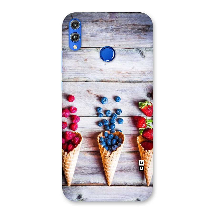 Cone Fruits Design Back Case for Honor 8X