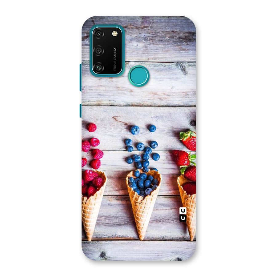 Cone Fruits Design Back Case for Honor 9A