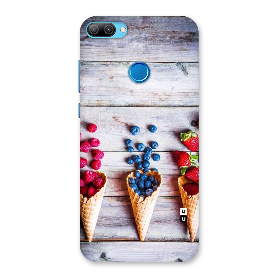 Cone Fruits Design Back Case for Honor 9N