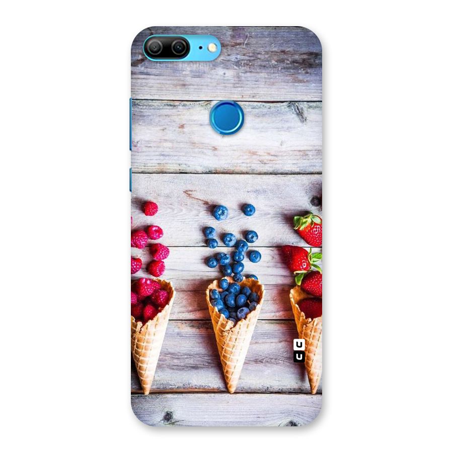 Cone Fruits Design Back Case for Honor 9 Lite