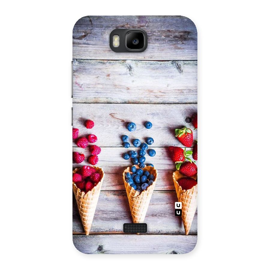 Cone Fruits Design Back Case for Honor Bee