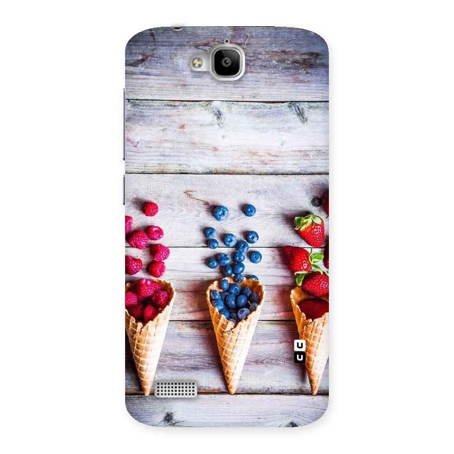 Cone Fruits Design Back Case for Honor Holly