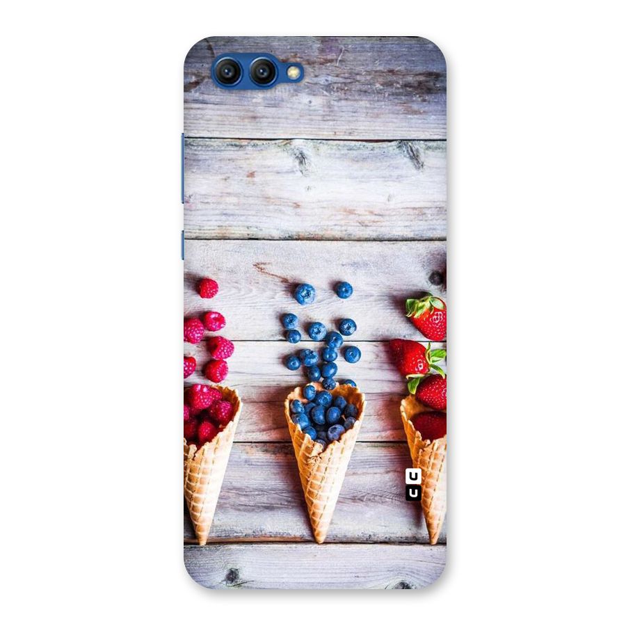 Cone Fruits Design Back Case for Honor View 10