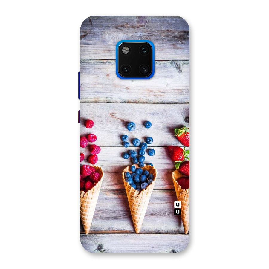 Cone Fruits Design Back Case for Huawei Mate 20 Pro