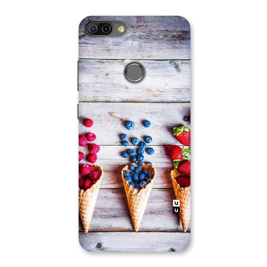 Cone Fruits Design Back Case for Infinix Hot 6 Pro