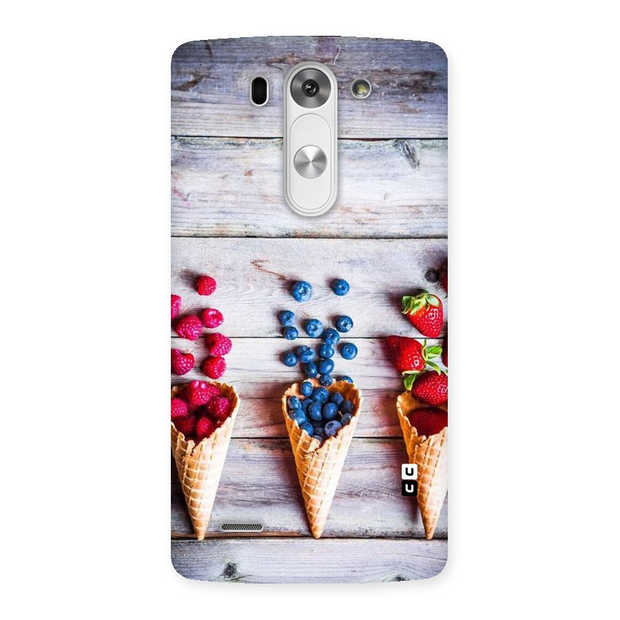 Cone Fruits Design Back Case for LG G3 Mini