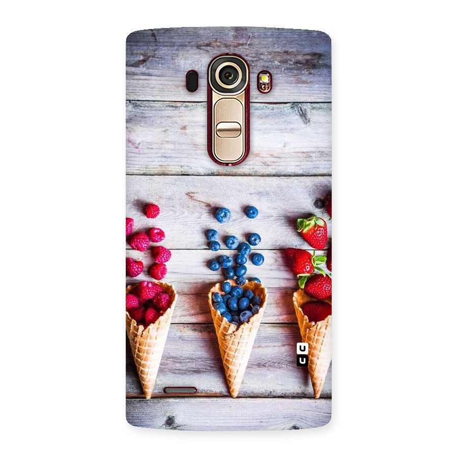 Cone Fruits Design Back Case for LG G4