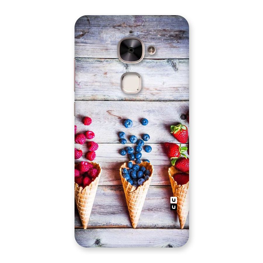 Cone Fruits Design Back Case for Le 2