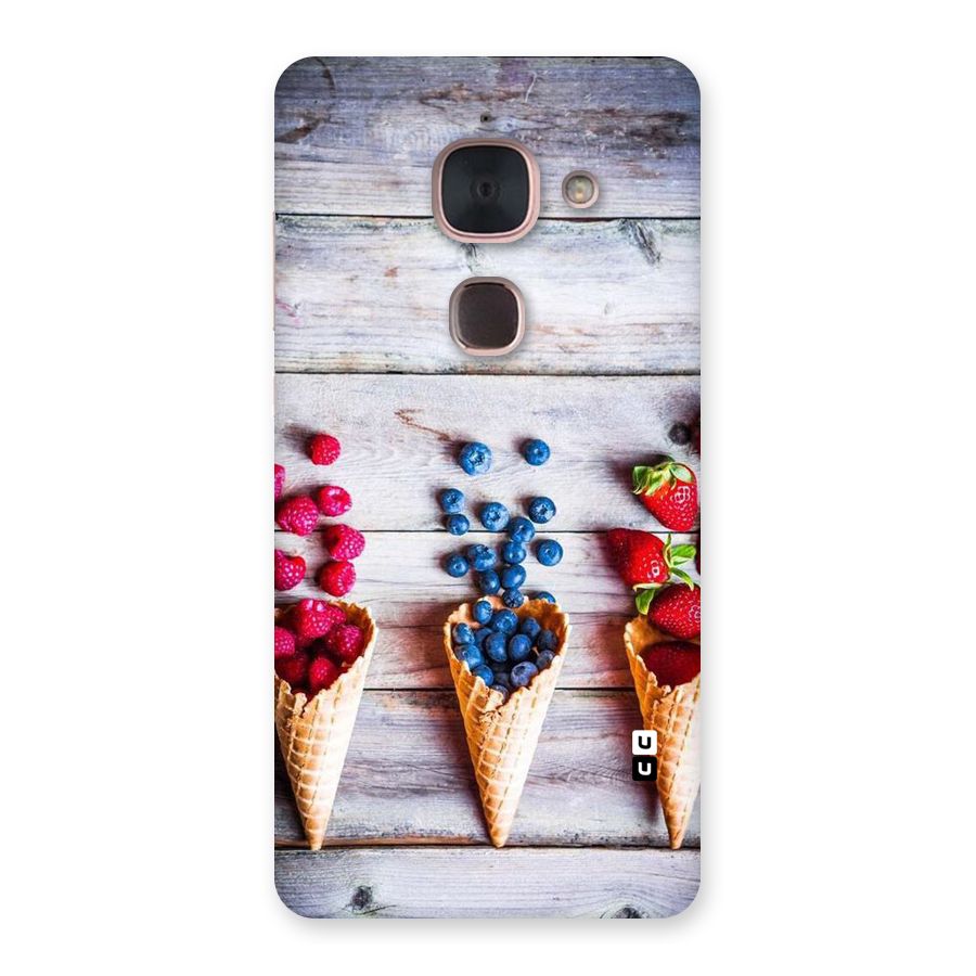 Cone Fruits Design Back Case for Le Max 2