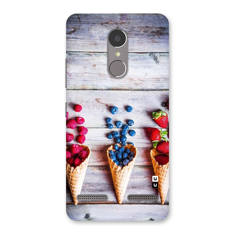 Cone Fruits Design Back Case for Lenovo K6 Power