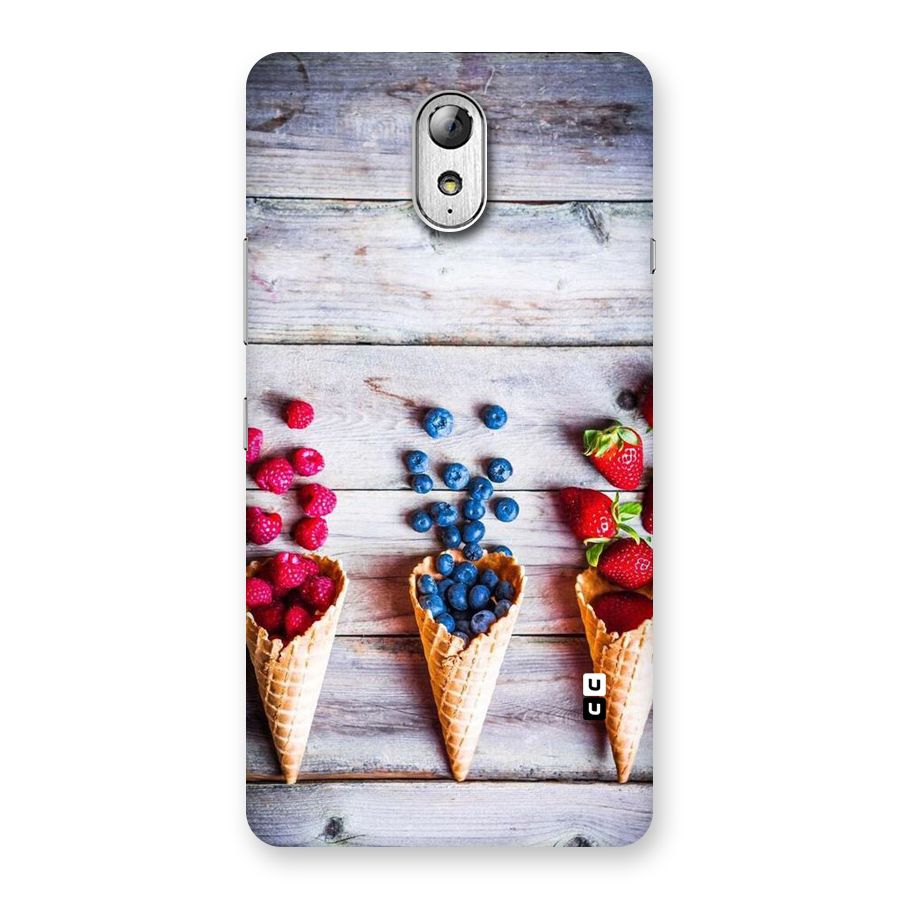 Cone Fruits Design Back Case for Lenovo Vibe P1M