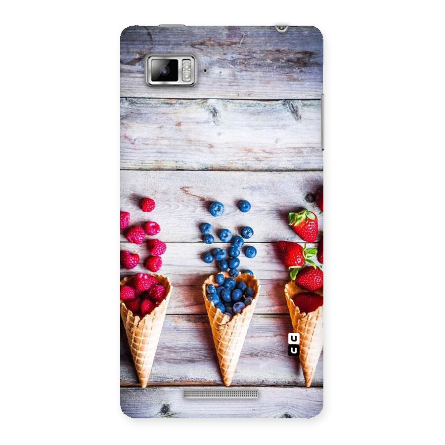 Cone Fruits Design Back Case for Lenovo Vibe Z K910