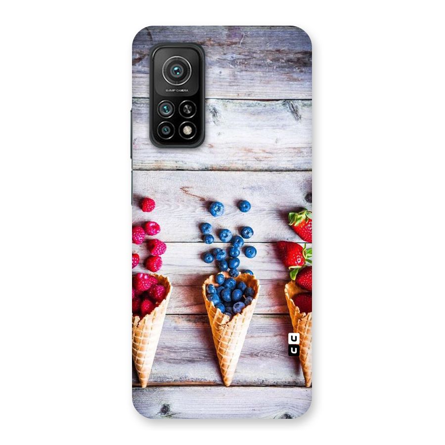 Cone Fruits Design Back Case for Mi 10T Pro 5G