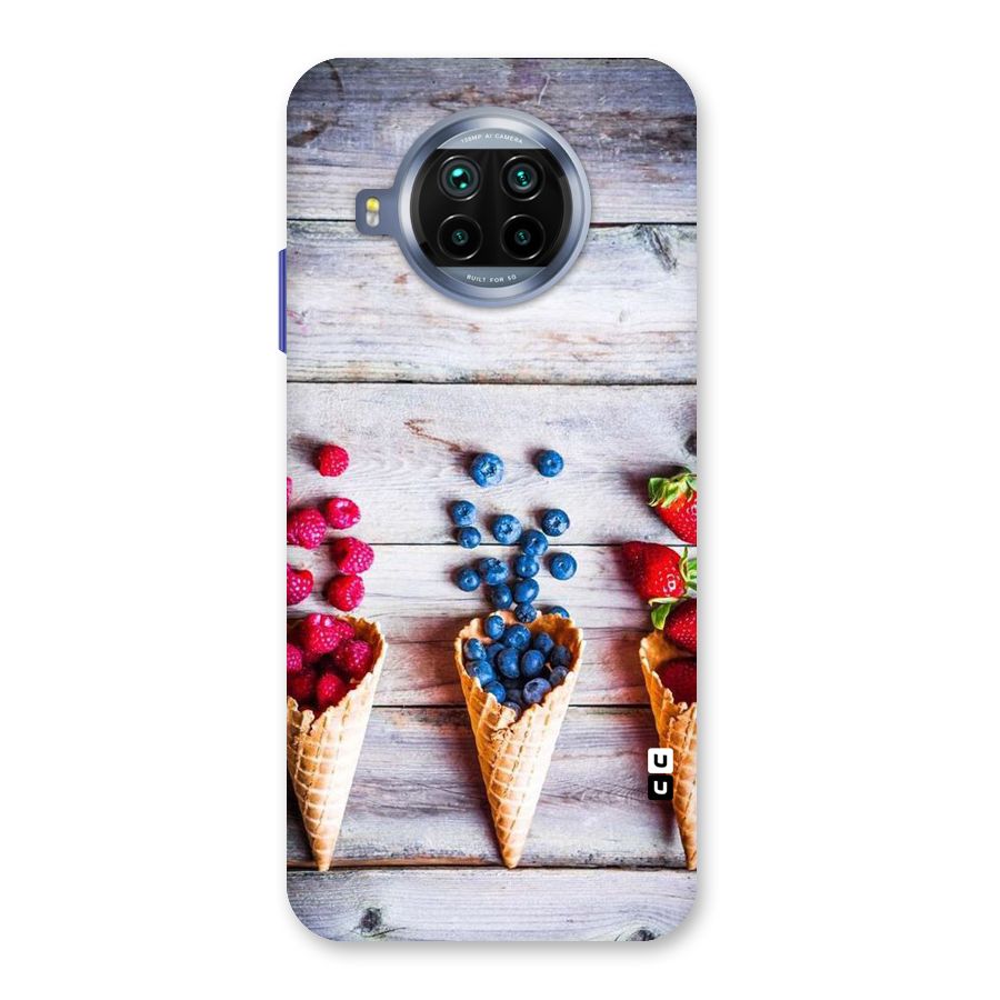 Cone Fruits Design Back Case for Mi 10i