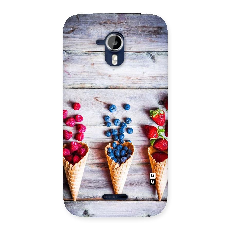 Cone Fruits Design Back Case for Micromax Canvas Magnus A117