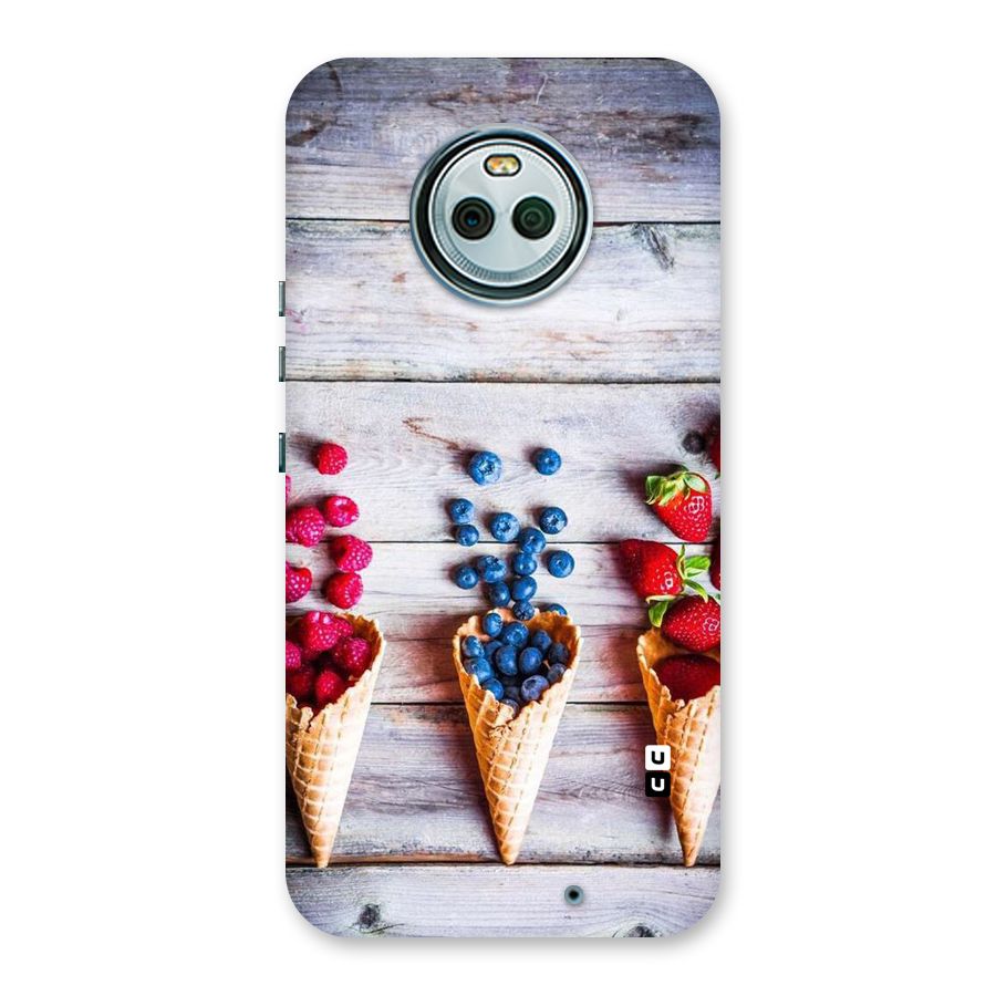 Cone Fruits Design Back Case for Moto X4